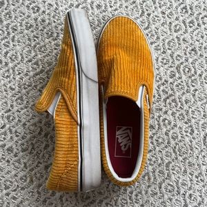 Corduroy Vans